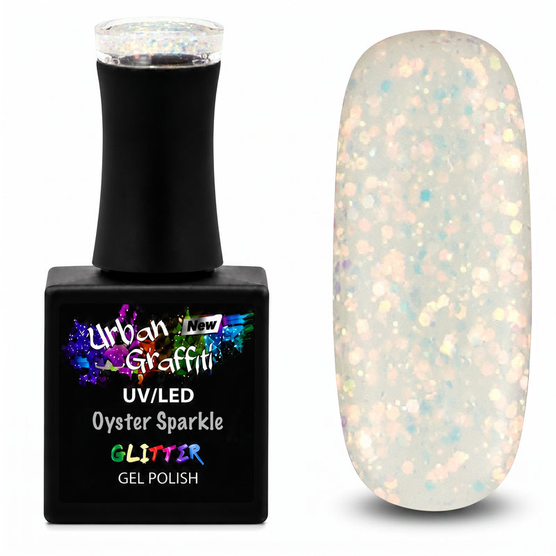 Oyster Sparkle - UGGP-A0870 Urban Graffiti gel lak 15ml