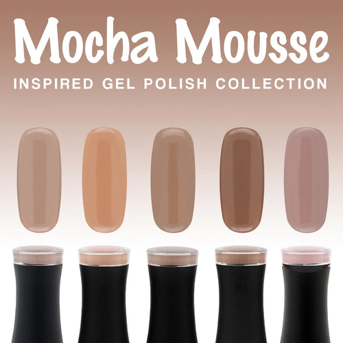 Gel kolekcija, navdihnjena z mocha mousse